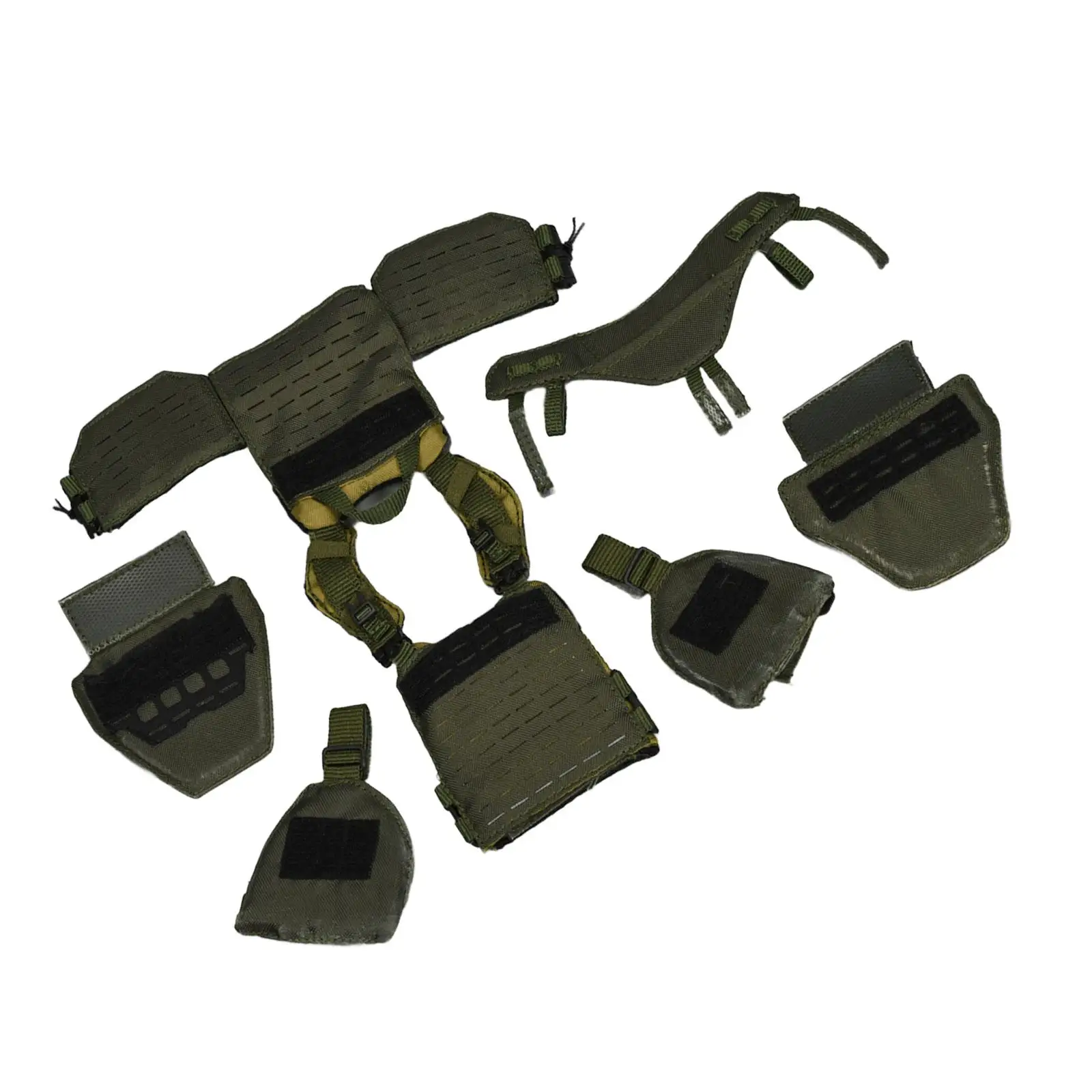 Экшн-фигурки жилет в масштабе 1/6 нагрудный украшение для кукольного домика