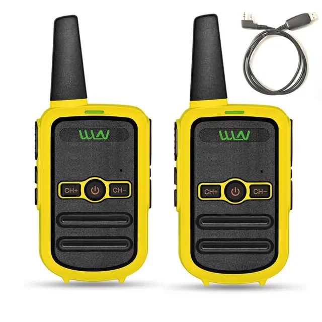 

Портативный приемопередатчик WLN KD-C52 MINI KD C52, двухсторонняя радиостанция для любительской радиосвязи, рация для подарка детям