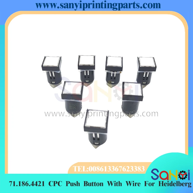 20 шт. Новинка 81.186.3855 Кнопка SM102 SM52 SM74 Запчасти для машин CPC