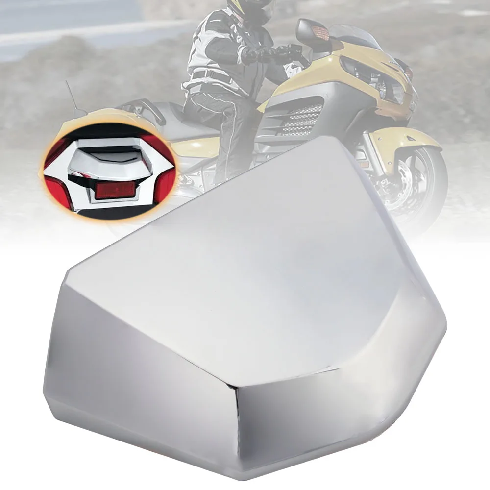 

Motorcycle Chrome Rear License Plate Light Cover For Honda GoldWing GL1800 Gold Wing Tour DCT Airbag GL 1800 F6B 2018-2021 2020