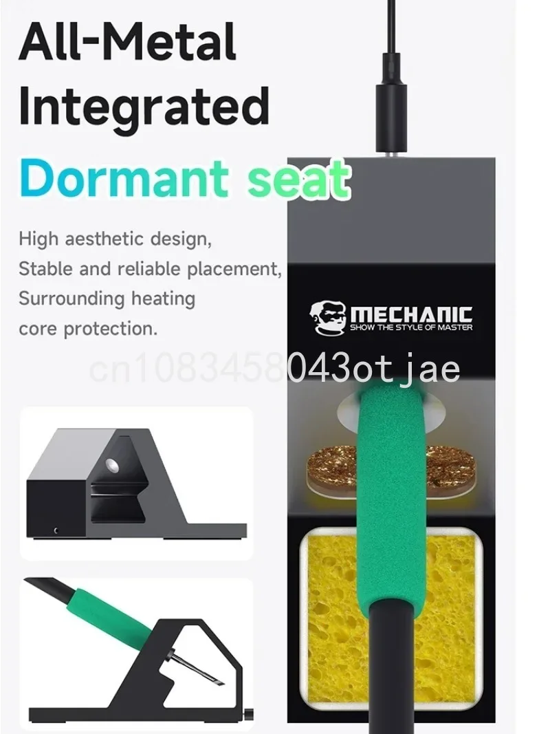 Механическая Подсветка большой дисплей интеллектуальная настольная паяльная