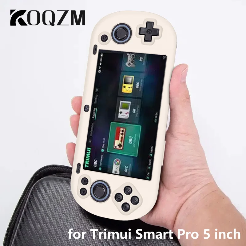 Пылезащитный силиконовый защитный чехол для игровой консоли Trimui Smart Pro 5-дюймовый