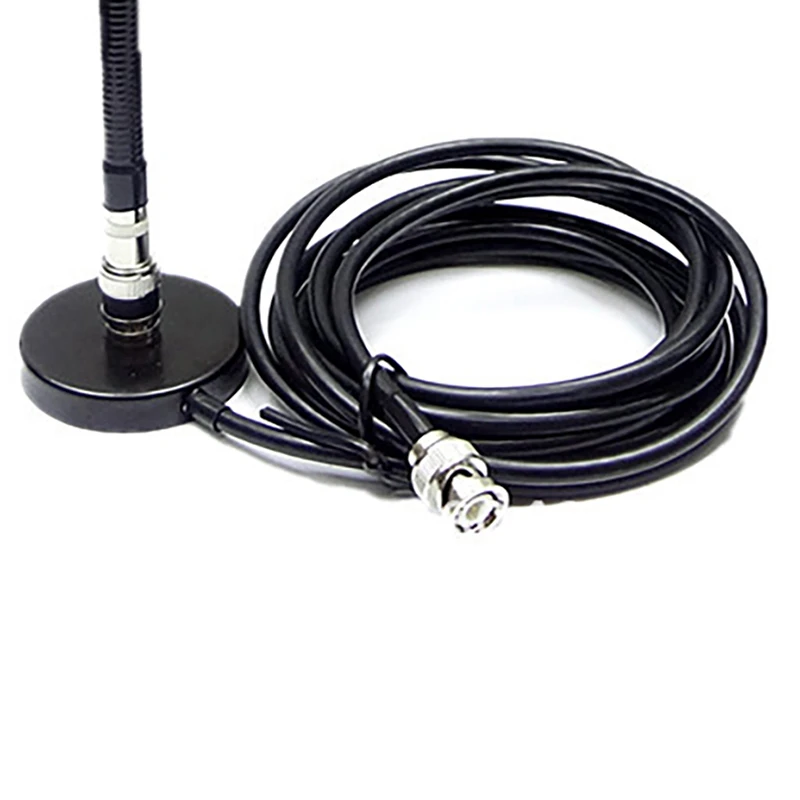 Walkie Talkie Antenna 27MHz Suction Cup BNC Male Q9 Head Radio Station External Shortwave Car | Мобильные телефоны и