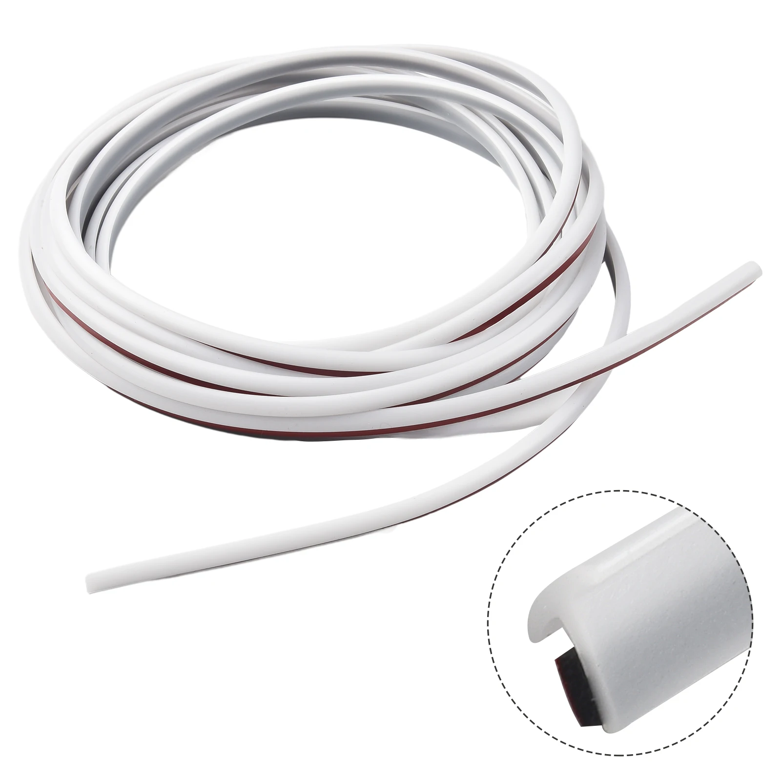 

4M T-Shape Rubber Car Door Seal Strip Hood Trunk Edge Weatherstrip Moulding Trim 4 Meter Waterproof Car Accessories