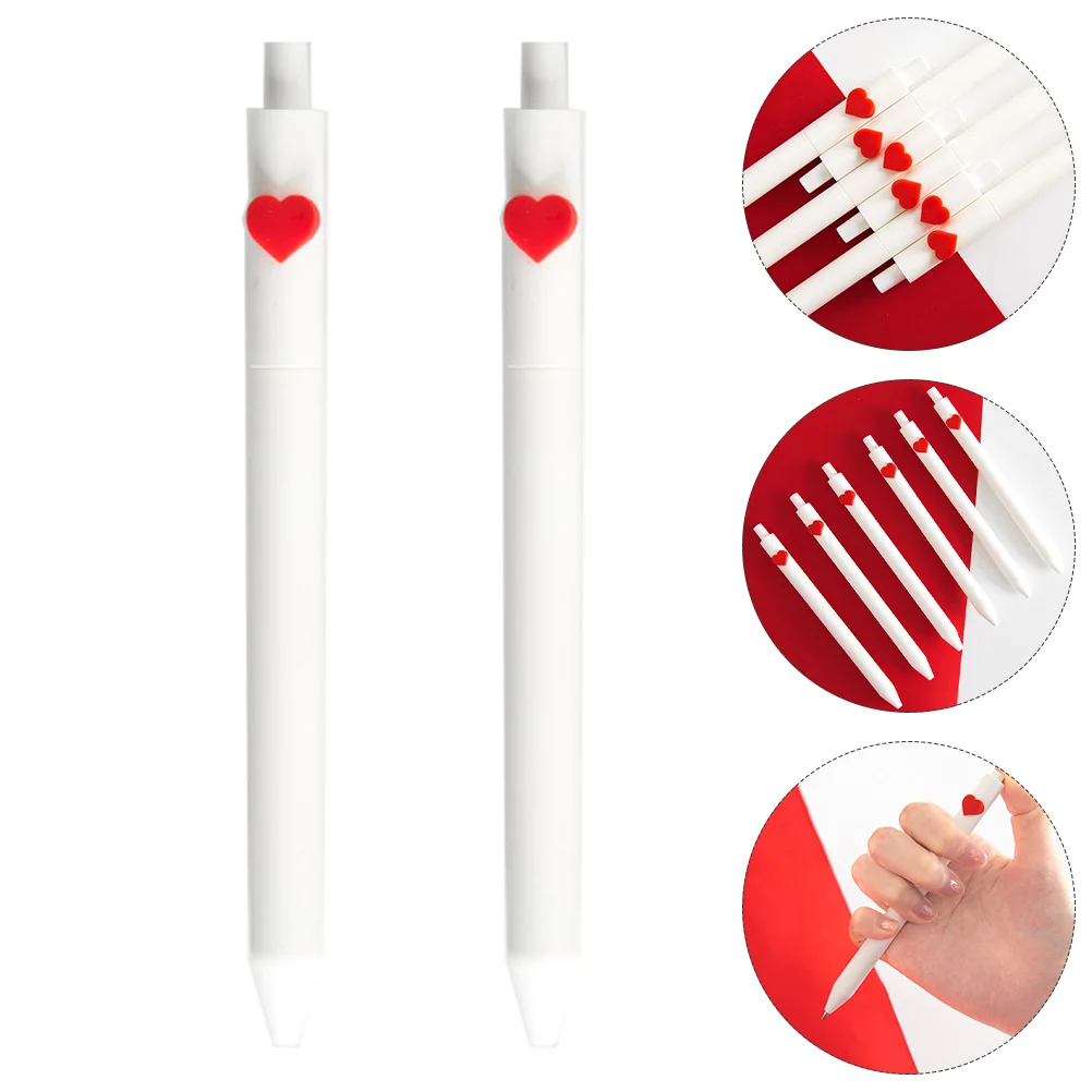 

2PCS Retractable Ink Pen Stationery Supplies Pen Pen for Writing