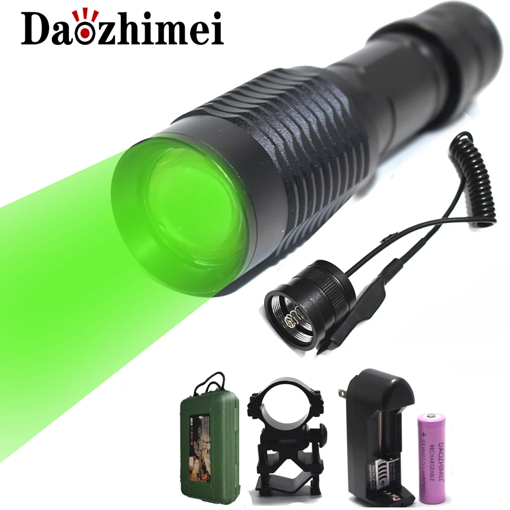 

Zoom IR 850nm Night Vision Zoomable IR Infrared Waterproof LED Flashlight with Zoom Telescope Functions Use 18650 battery