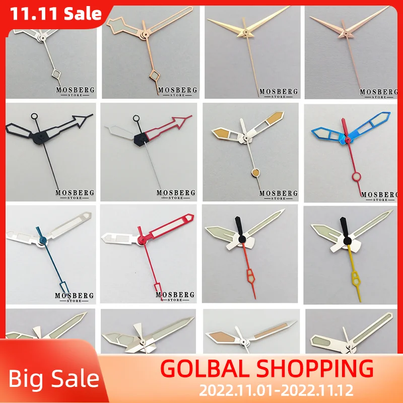 

Watch Hands Green Luminous Fit NH35 NH36 ETA 2824 2836 Miyota 8215 8205 821A Automatic Movement Accessories Parts