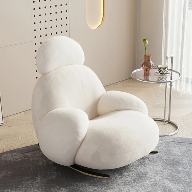 

Lounge Floor Office Chairs Nordic Accent Modern Designer Living Room Chairs Mobile Recliner Luxury Fauteuil Furnitures WWH35XP