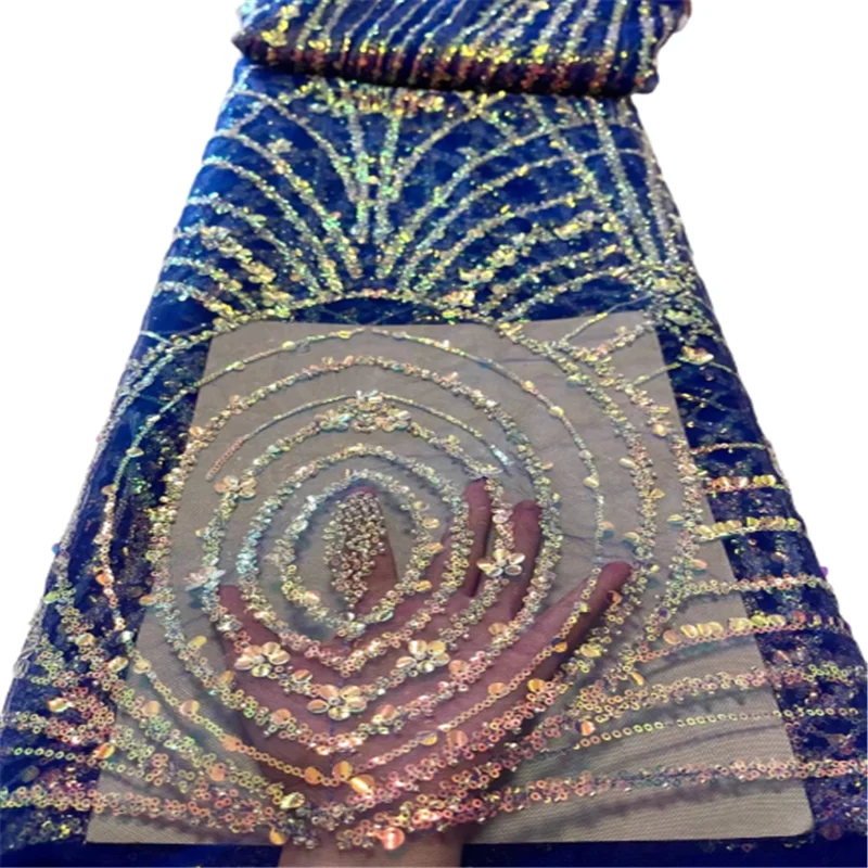 

Африканская кружевная ткань 2023, Высококачественная вышивка, вуаль, кружевная ткань, Нигерия, французская кружевная ткань для вечернего платья