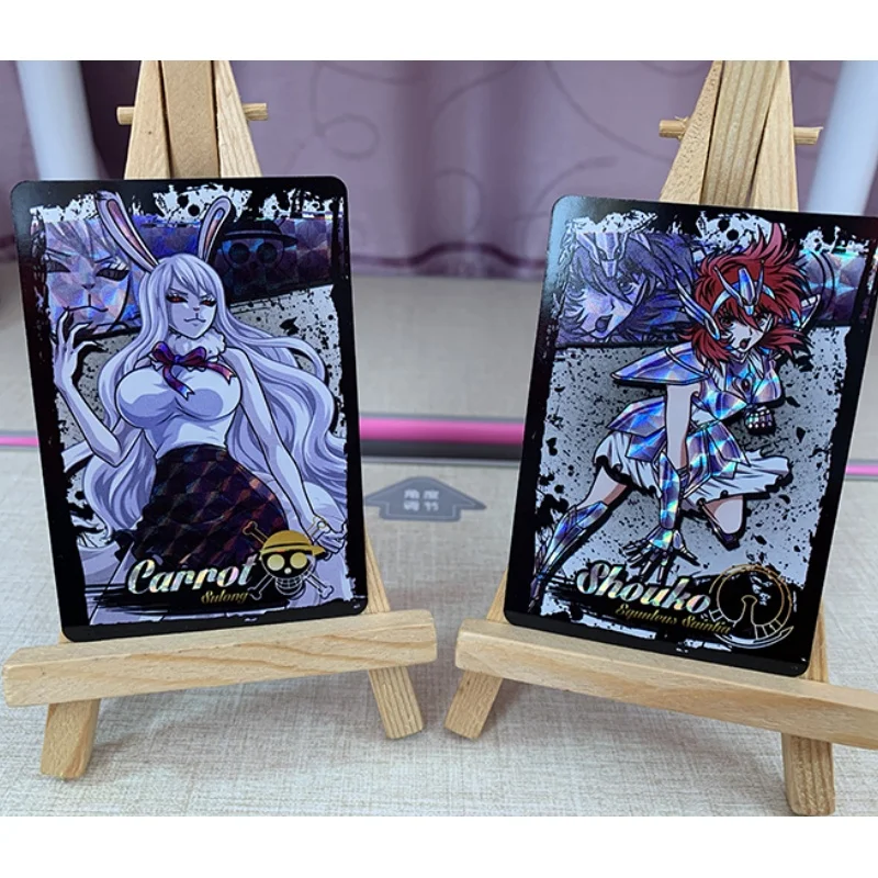 Аниме Девушка Флэш-карта Android 21 Морковь Angewomon Mai Shiranui Diy Набор из 9 листов Коллекция
