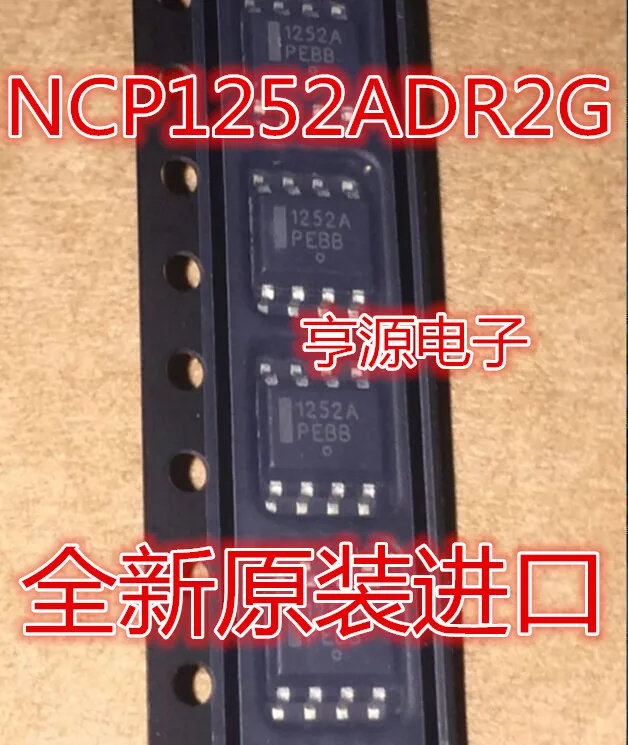 

10PCS New Original NCP1252ADR2G NCP1252A 1252A SOP-8