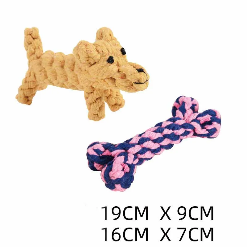 

2 pcs Pet Toys Plush Squeaky Toy Bite-Resistant Clean Dog Chew Puppy Training Toy Soft Banana Bone Vegetable Fruit Pet Supplies