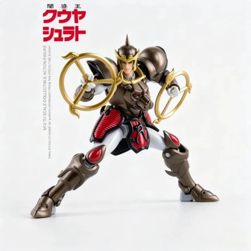 Фото В наличии: Коллекционная модель фигурки GT Dasin Tenkuu Senki Shurato King Dappa Kuya Metal Shakti Armor с Буффало Хачибушу №4