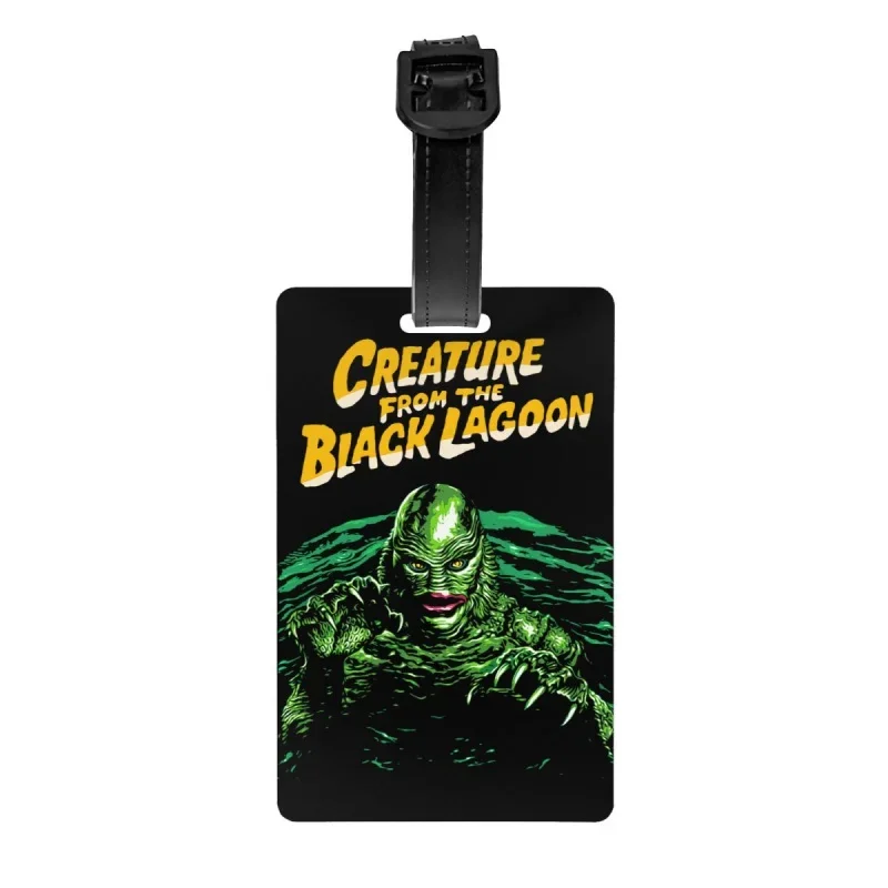 

Существо из Черной лагуны, бирка для багажа, Хэллоуин, ужас, фильм, чемодан, багаж, личная Обложка, идентификационная бирка