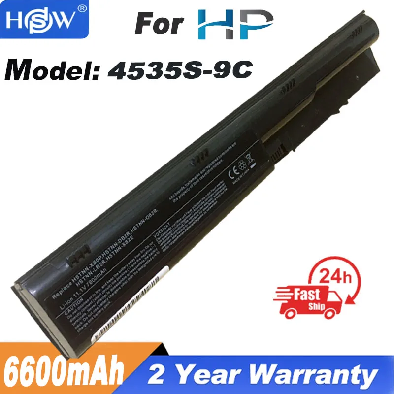 Аккумулятор для ноутбука HP ProBook 6600 s 4330s 4431s 4331s 4430s 4435s 4436s 4440s 4441s 4446s 4530s 4535s 4540s 4545s