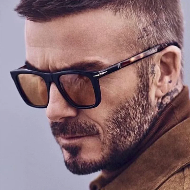 

Classic Vintage Square Sunglasses Men Women Fashion Luxury Brand Designer Small Frame Rivet ins Driving Sun Glasses For Male