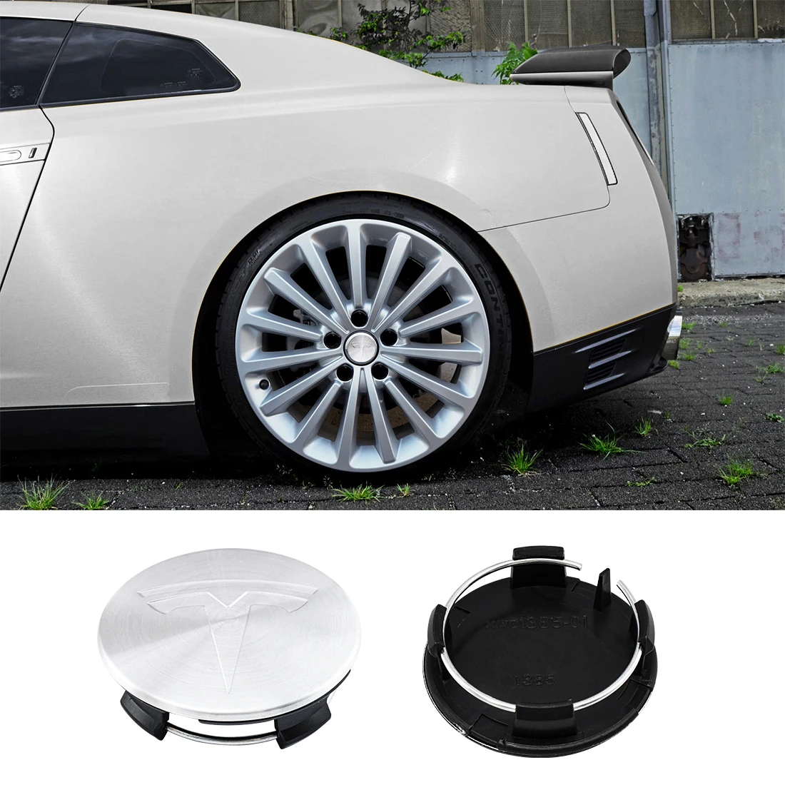 

4 шт., Центральная Крышка для колес TESLA MODEL X S, 56 мм