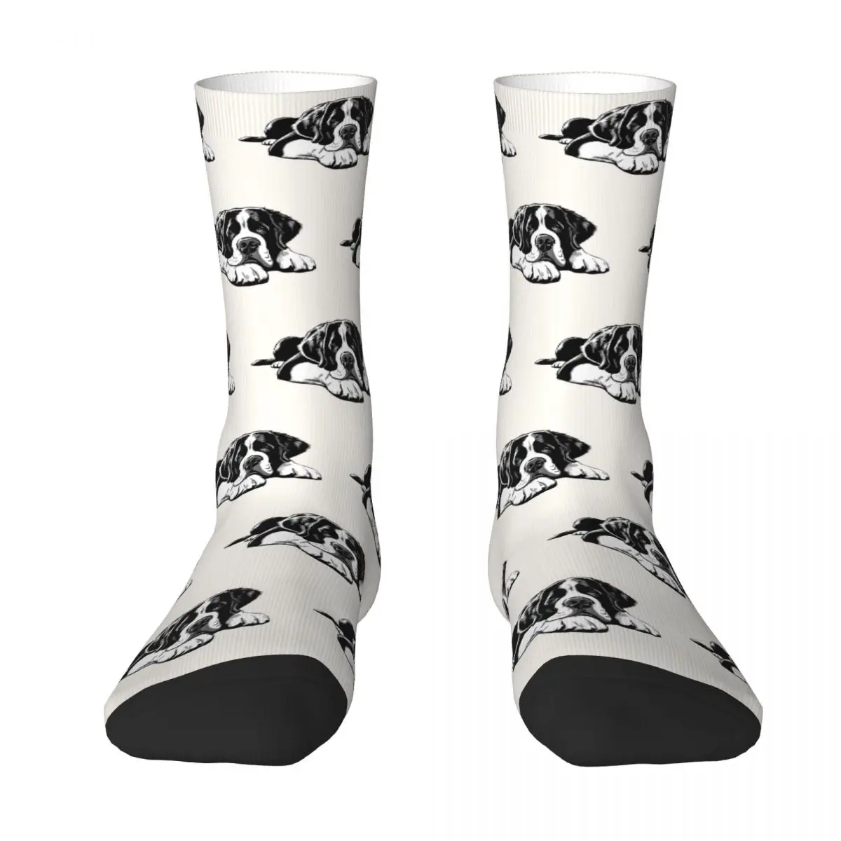 Носки в стиле Сен-Бернара всесезонные длинные чулки Харадзюку аксессуары для