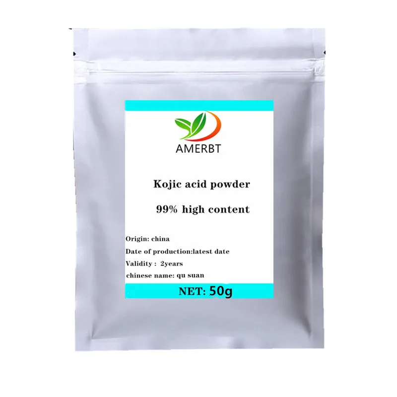 

Hot sale Cosmetic Raw Material Kojic Acid Powder Whitening Skin, Inhibiting Melanin Reduce Spots and Acne supplement