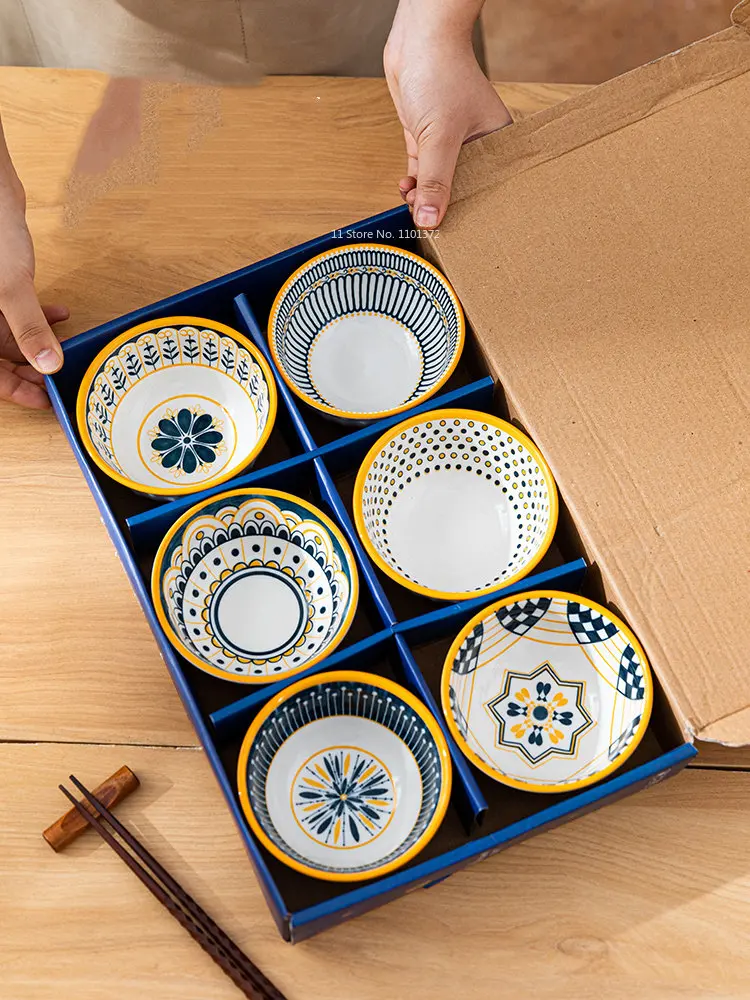 Ed Gift Set Ramen Soup Bowls For A Large Familysalad Bowl