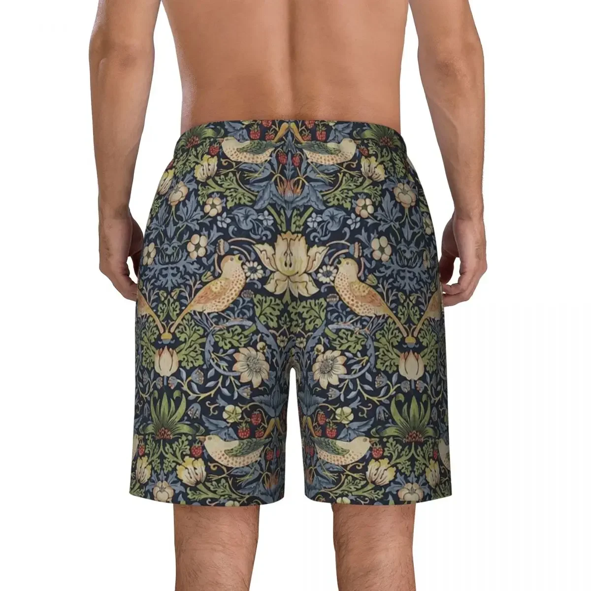 Мужские плавки с принтом клубника и вор