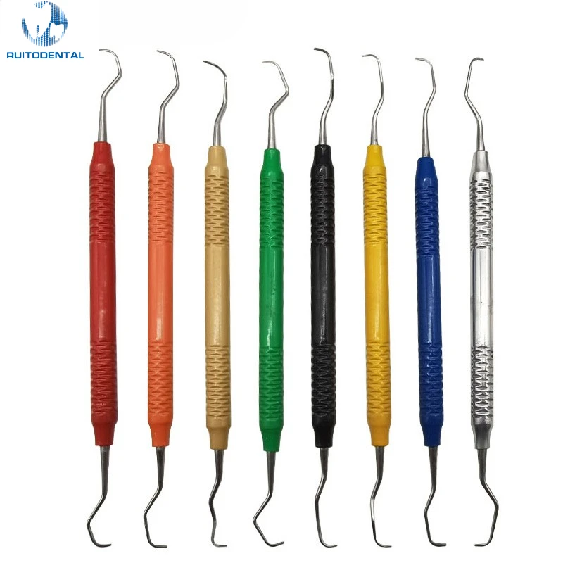 

Dental Scaler Periodontal Scaling and Root Planing Scaler Aluminum Alloy Handle Oral Tools