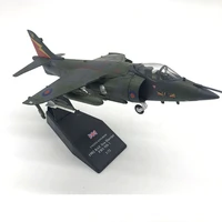 military uk harrier jet fighter 172 scale model with stand diecast airplane army collection decor