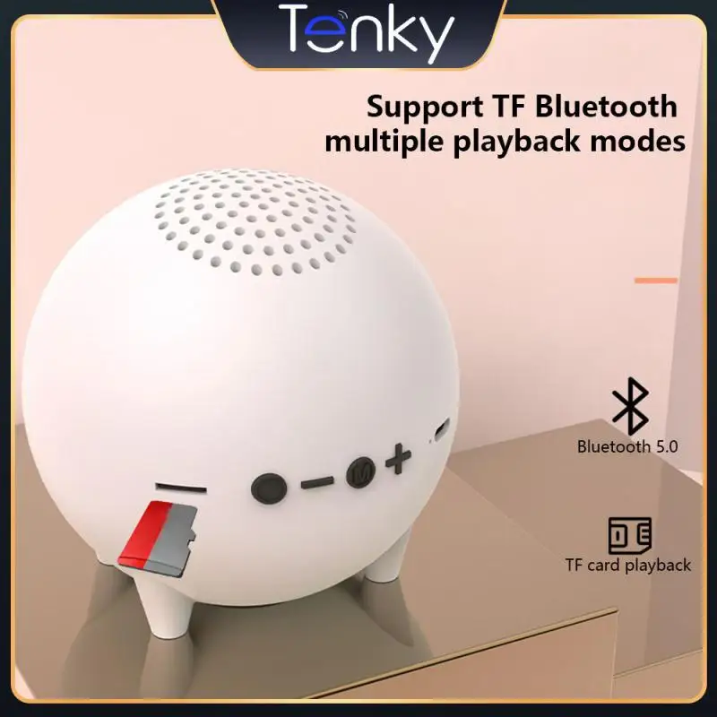 

New Loudspeaker Car Audio Mini Stereo Sound Music Player For Outdoor 40hz-20khz Subwoofer Portable Speaker Creative