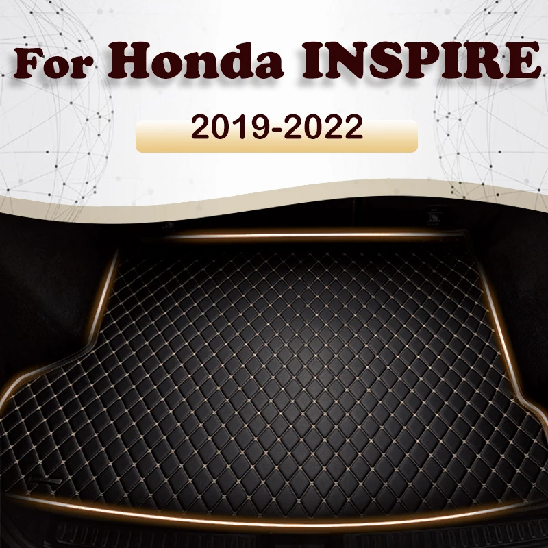 

Коврик для багажника автомобиля для HONDA INSPIRE 2019 2020 2021 2022, пользовательские автомобильные аксессуары, украшение интерьера автомобиля