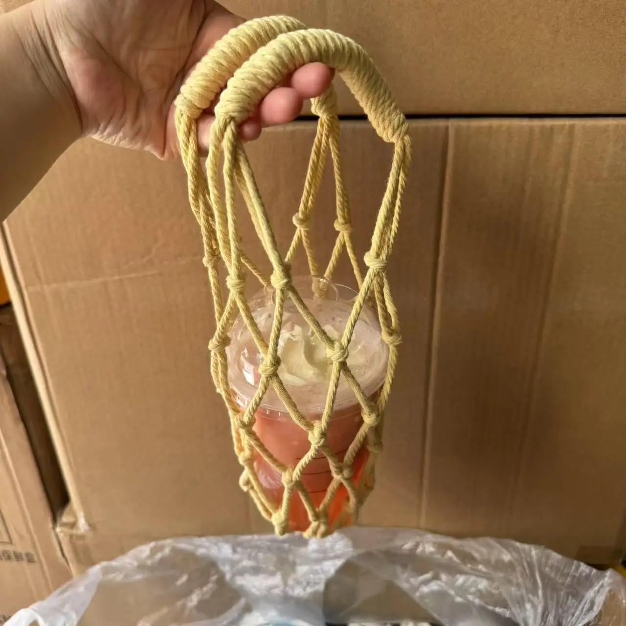 

Сетчатый держатель для бутылки