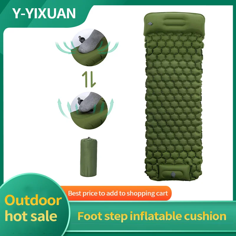 

Nature Hike Self-inflating Mat Inflatable Mattress Camping Accessories Blanket Waterproof Picnic Outdoor Beach Pad Travel Mat