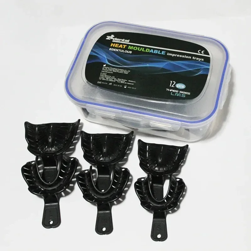 12 шт./кор. стоматологический редактируемый термоформовочный литой оттискной