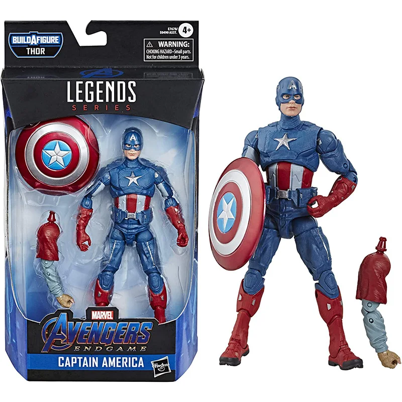 

Hasbro Avengers Marvel Legends Series Endgame Action Figure 6" Collectible Captain America Collection Includes 1 Accessory
