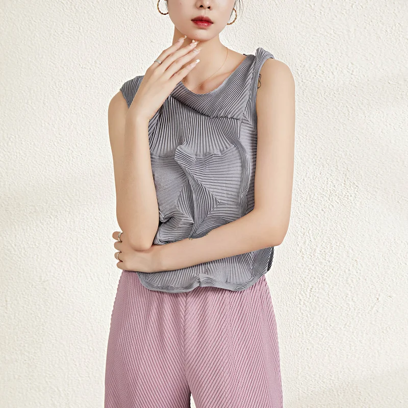 

Женская футболка без рукавов, с круглым вырезом