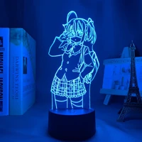 rikka takanashi led night light for bedroom decor nightlight birthday gift anime 3d lamp rikka love chunibyo other delusions