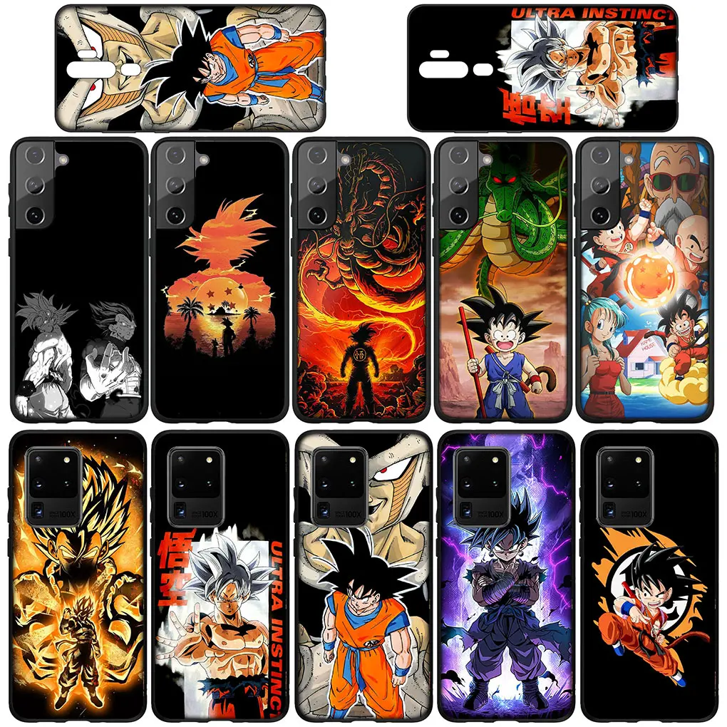 Anime Dragon G-Gokus-Wallpaper Case for Samsung Galaxy Note 20 Ultra 10 8 9 S10 Lite S9 A6 A8 Plus A7 A9 A06 A16 M35 Casing
