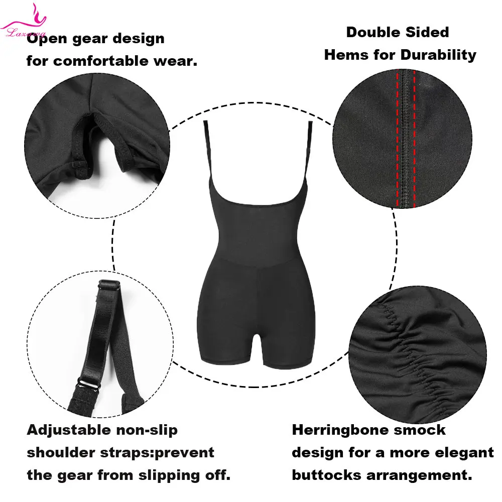 LAZAWG Hip Shapewear Bodysuit Women Butt Lifter Hip Enhancer Control Panties Slimming Flat Belly Body Shaper Push Up Panties