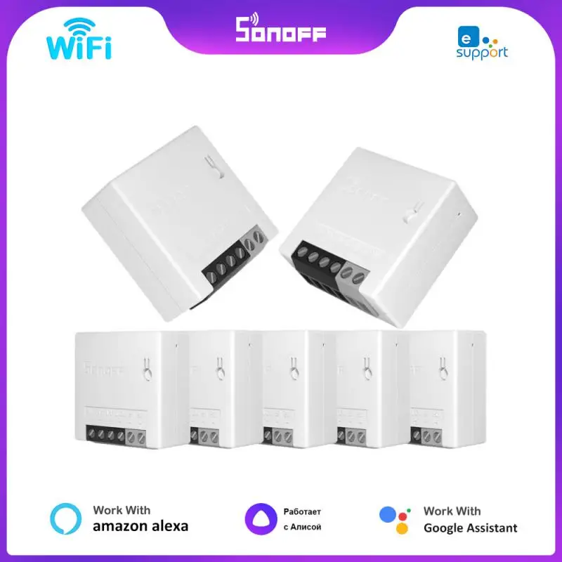 

Умный мини-переключатель SONOFF MiniR2 с поддержкой Wi-Fi и таймера