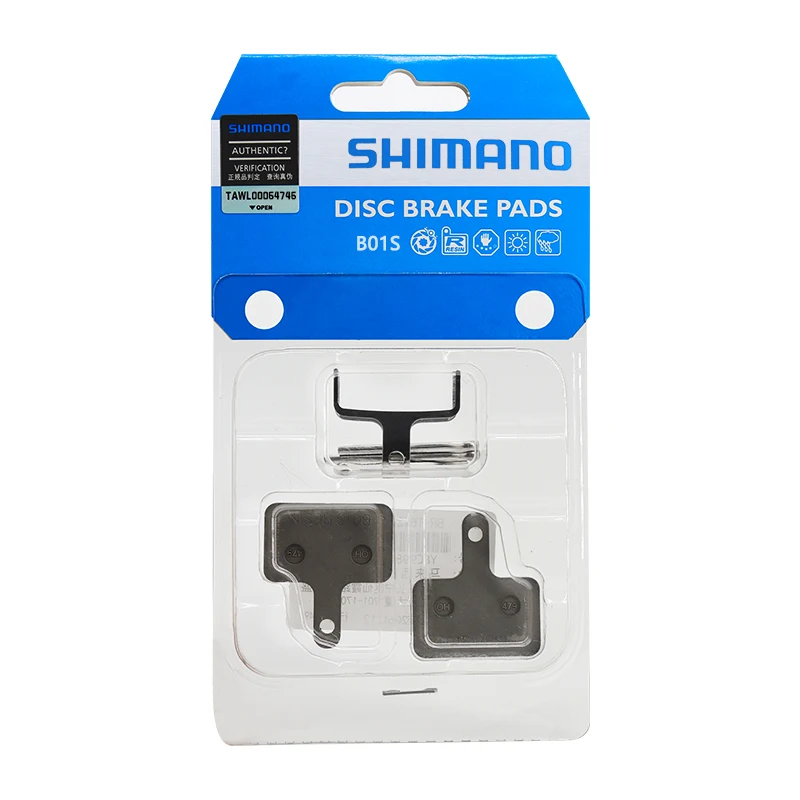 1/2 пары велосипедных дисковых тормозных колодок B01S для Shimano MT200 M355 M395 M415 M445 M465 M495 M525