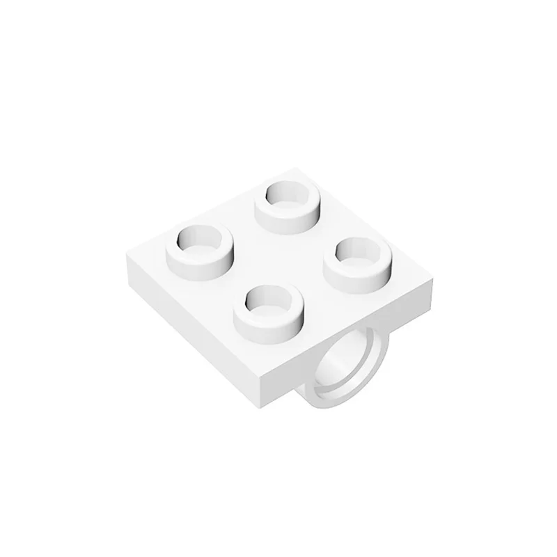 

10 шт., Детский конструктор MOC 10247, 2x2, с 1 отверстием