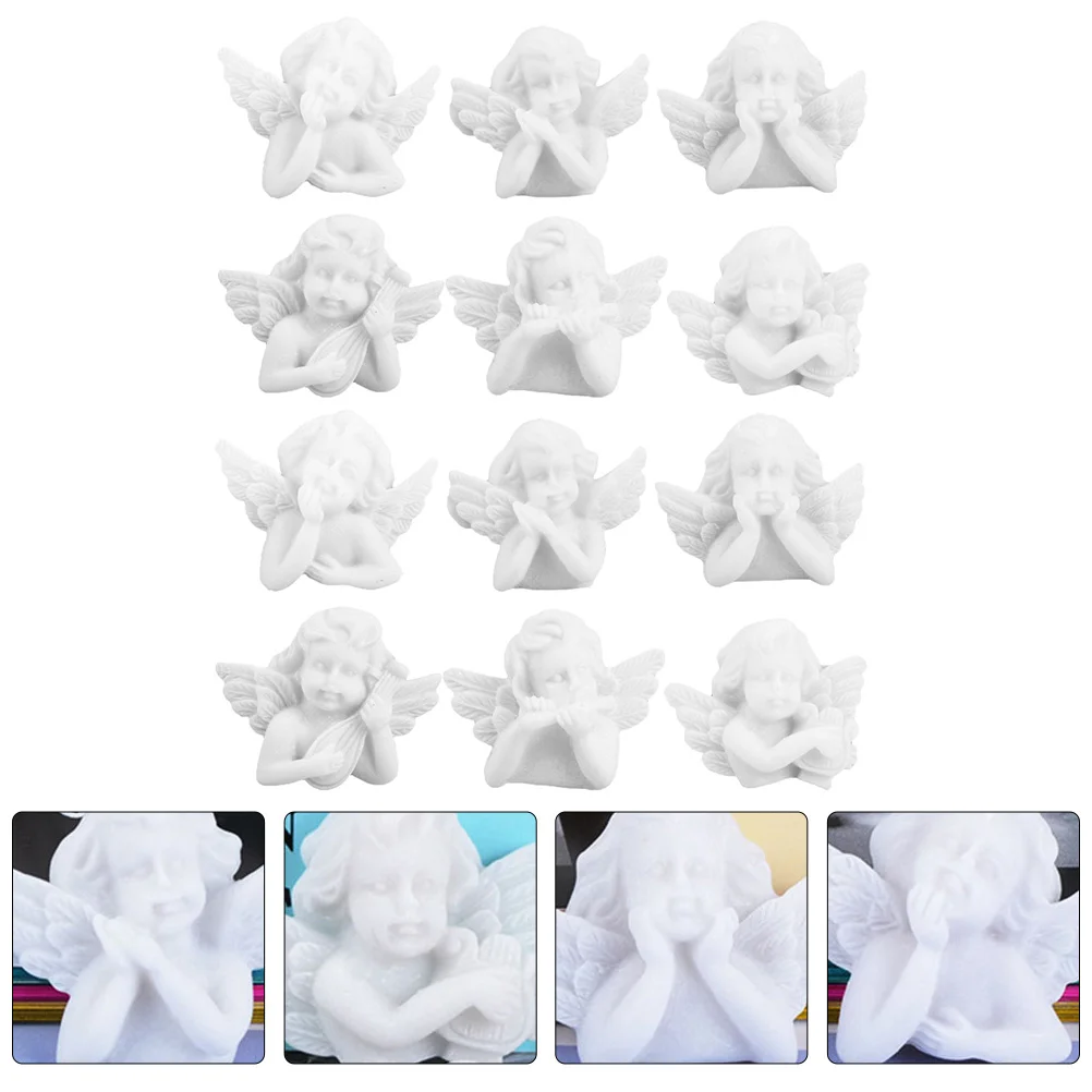 

40 Pcs Gift DIY Accessories Baby Mini Cake Molds Craft Flatback Beads Resin Phone Case Supplies