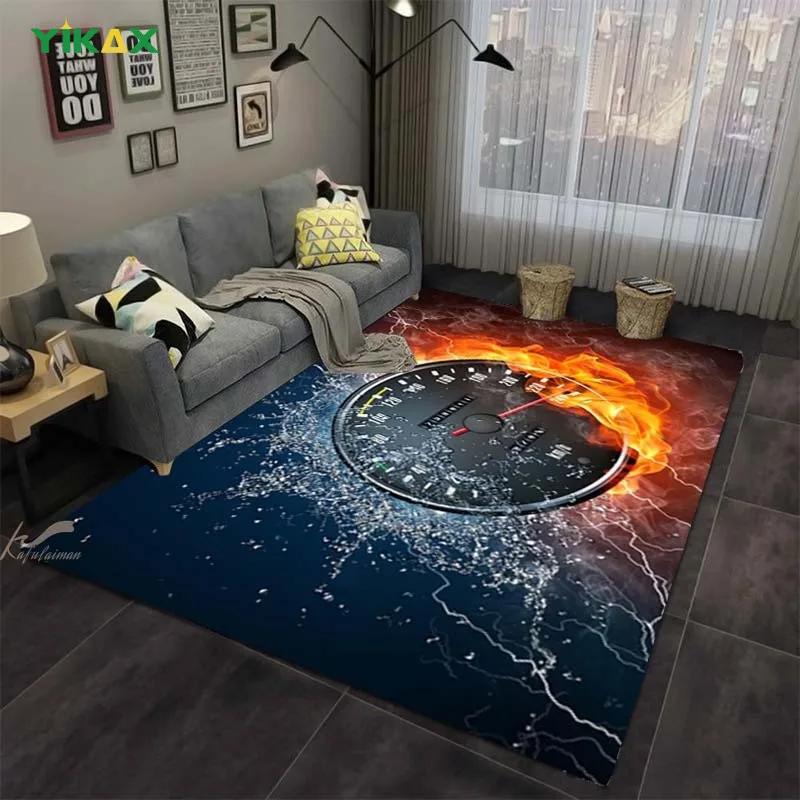

Car Dashboard Motorcycle Rugs And Carpets For Home Living Room Door Mat Area Rug Large Bath Mat Creative Flannel Bedroom Decor