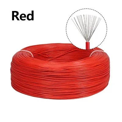 

Электрический провод 30-16 AWG, 300В, луженая медь, ПВХ изоляция, 2/5 м