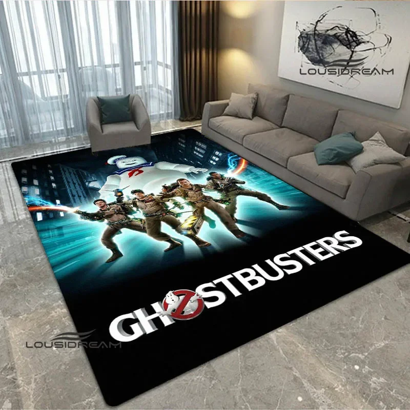 Ковер с мультяшным принтом G-Ghostbusters ковер для гостиной и спальни нескользящий