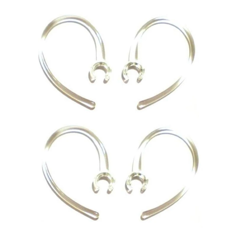 

4 Small Clear Good Quality Earhooks - Wireless Bluetooth Headset Ear Hook Loop Clip Earhook Hooks Loops Clips