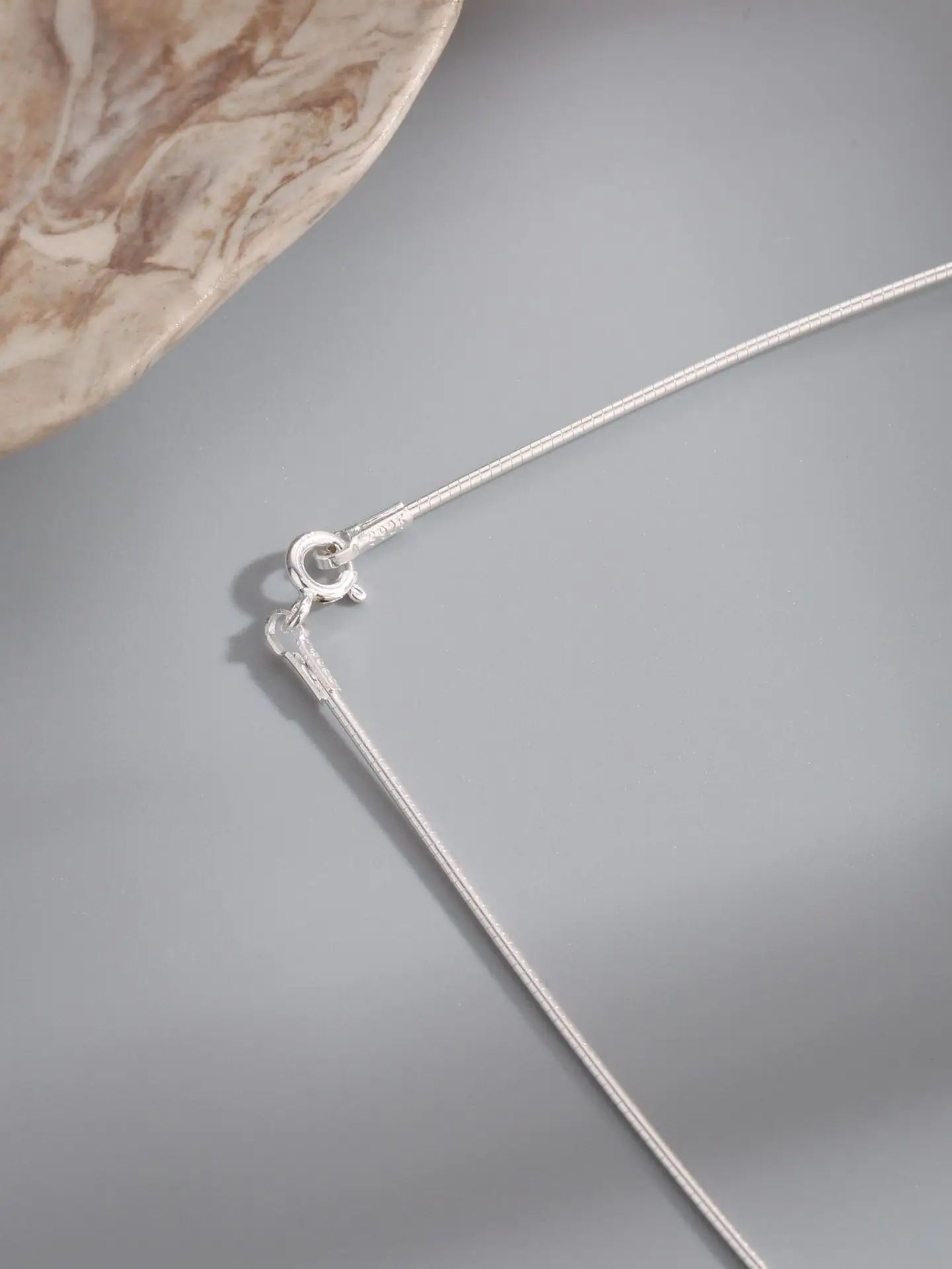 

Женское ожерелье из серебра 2023 пробы, в японском и корейском стиле