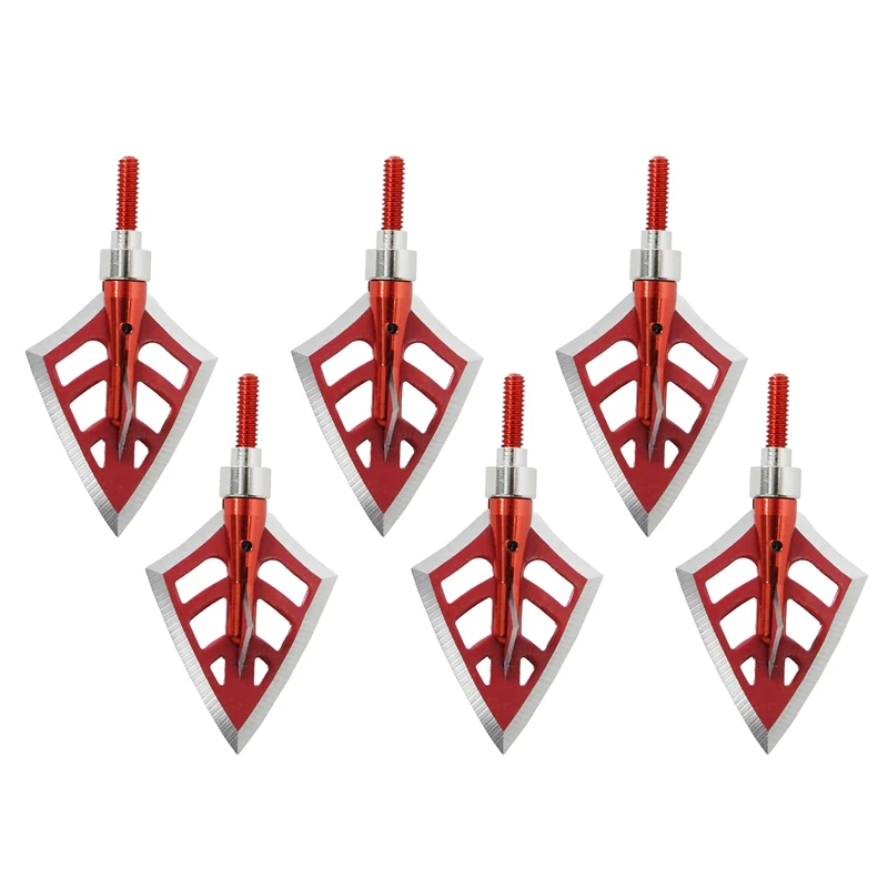 

Deep Penetration Razor Sharp Hunting Broad Heads For Practicing Hunting Crossbow Recurve Bow Compound Bow