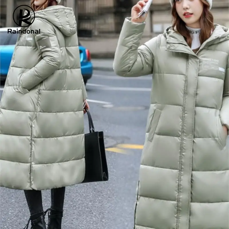 

2022 Женский Пуховик Femme Parkas Winter Women's Cotton Thicken Loose Jackets and Coats Straight Simplicity Clothes Down Coats