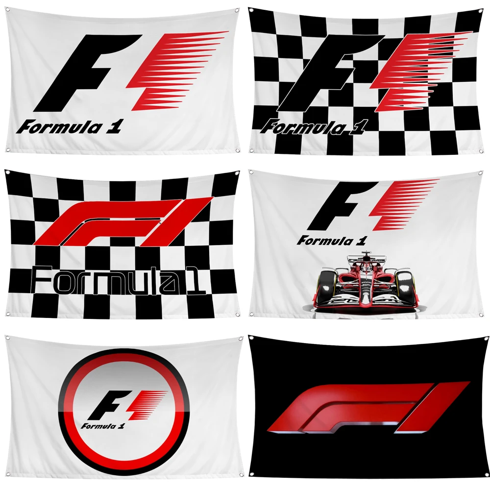 

2X3/3X5ft Racing Flag Polyester Digital Printed Banner For Car Club Tapestry curtain