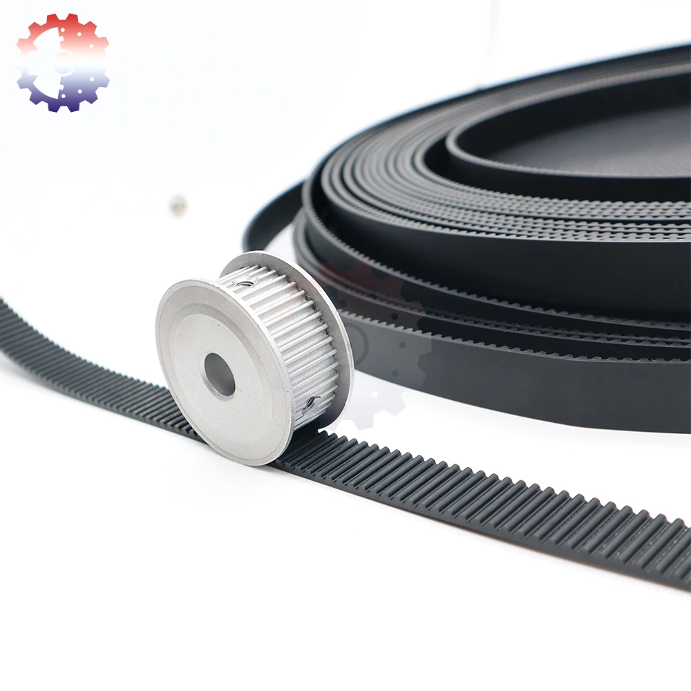 Ременной шкив HTD3M 48 зубьев т 3 м зубчатый с отверстием 5/6/8 ~ 28 мм синхронный ремень